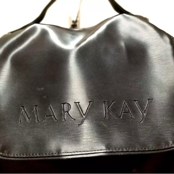 💗Mary Kay cosmetic roll up make up travel hang bag organizer, removable pockets - Picture 2 of 10